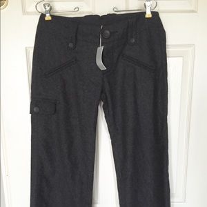 NWT James Perse Gray Wool Pants